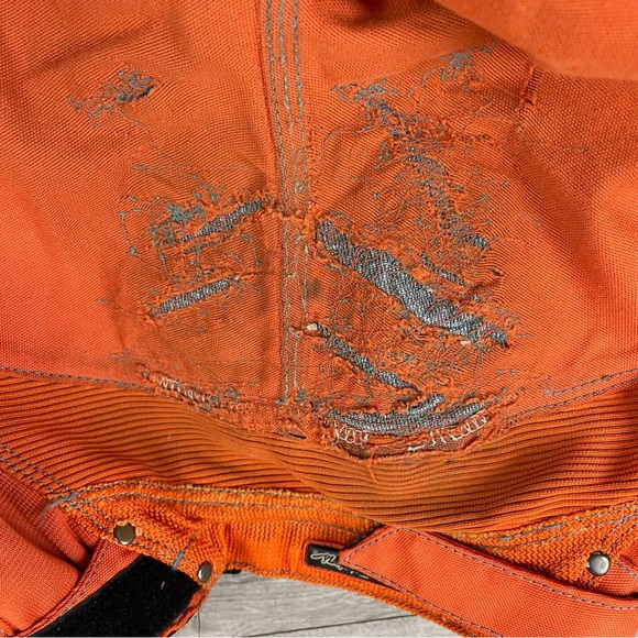 TROY LEE DESIGNS YOUTH GP PANTS ORANGE MOTOCROSS DIRT BIKE MX Size 28/XL - Picture 5 of 16